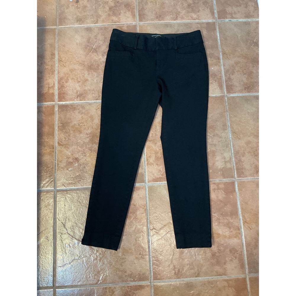 Banana Republic Jackson Fit Pants Womens 4 Black Excellent Tailored Trousers